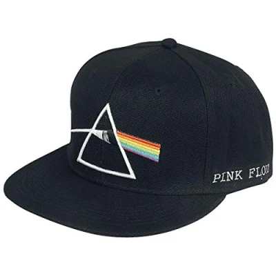 Image of Pink Floyd Dark Side of The Moon Snapback Cap Black
