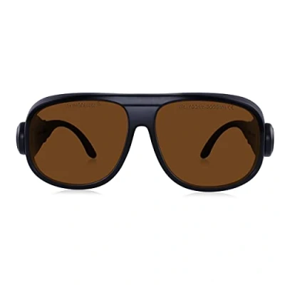 Image of FREEMASCOT Professional 190nm 2000nm IPL Laser Safety Glasses for UV Protection, Hair Removal, Beauty &amp; Cosmetology Eye Protection (Frame Style 1)