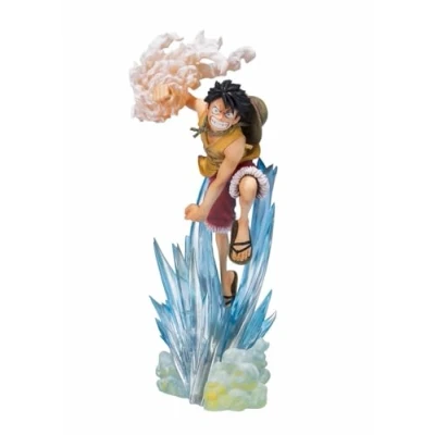 Image of TAMASHII NATIONS One Piece Monkey.D.Luffy Brother&#039;s Bond , Bandai Spirits FiguartsZERO Statue
