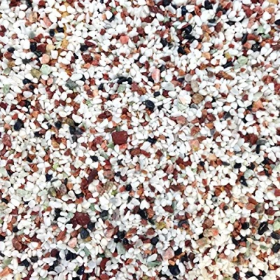 Image of allpondsolutions Aquarium Fish Tank Gravel Stones Substrate Sprinkle Mix Coloured Natural 5kg (4 6mm)