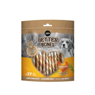 Image of Zeus Better Bones Chicken Wrap Twists, 27 Pk