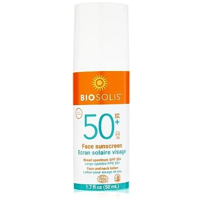 Image of Biosolis Face Sunscreen and Neck Lotion SPF 50 For Unisex 1.7 oz