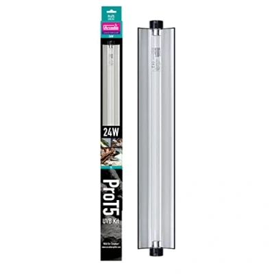Image of Arcadia ProT5® UVB Dragonlamp 14% 24 Watt Includes Quality Electronics, Removable Reflector &amp; A High Output T5 Lamp Easy to Fit Use Sleek Design