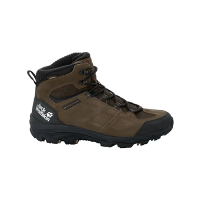 Image of Jack Wolfskin Men&#039;s Vojo 3 WT Texapore MID M Walking Shoe, Brown Phantom, 10.5 UK