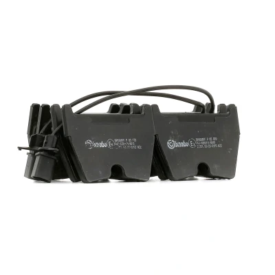 Image of 3D0698151A, 420698151E, 420698151G, 4B3698151A, 4B3698151KJ Brake pad set BREMBO P 85 078 incl. wear warning contact without accessories