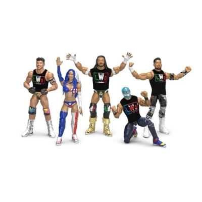 Image of WWE Elite Collection Latino World Order LWO 6&quot; Action Figure 5 Pack