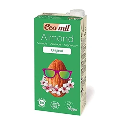 Image of ECOMIL Organic Almond Drink + Agave 1ltr (Pack of 6)