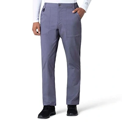 Image of Carhartt Men&#039;s Modern Fit Straight Leg Scrub Pant Medical, Pewter, Large