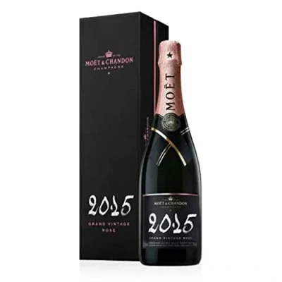 Image of Moet &amp; Chandon Grand Vintage Rosé Champagne in Gift Box 75cl 12.5% ABV