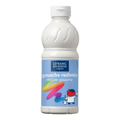 Image of Lefranc Bourgeois Kids Redimix Gouache White 500ml