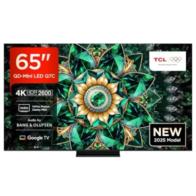 Image of TCL 65Q7C UK 65 Inch Q7C 4K Ultra HD HDR QD Mini LED Smart Google TV 2025