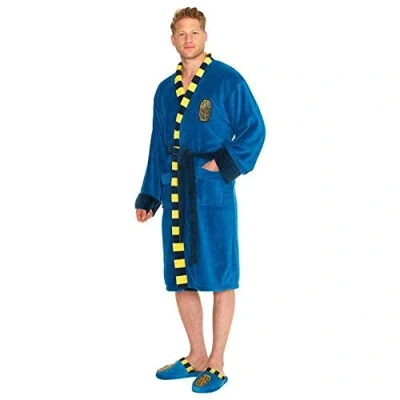 Image of Groovy UK Unisex 124020853 Bathrobe, Blue, One Size