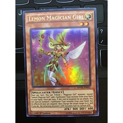 Image of Yu Gi Oh! Lemon Magician Girl (MVP1 EN051) The Dark Side of Dimensions Movie Pack 1st Edition Ultra Rare by