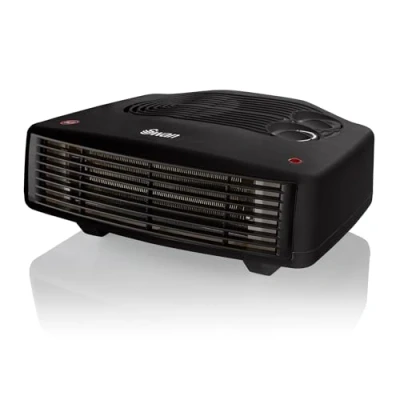 Image of Swan SH27030N Horizontal Fan Heater with 2 Heat Settings, Adjustable Thermostat, 3000W, Black