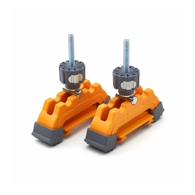 Image of BORA Track Clamps, Securely Cut Any Angle with WTX and NGX Clamp Edge Systems, Saw Guide Accessory for Woodworking, Carpentry, DIY, Two Pack, 542011