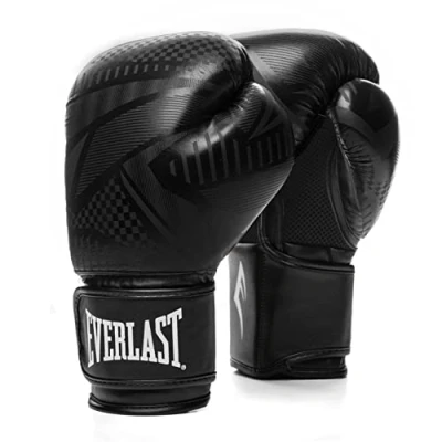 Image of Everlast Unisex Spark Boxing Gloves Black Geo 12oz