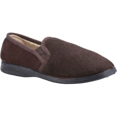 Image of Fleet &amp; Foster Tim MEMORY FOAM Mens Brown Size UK 6