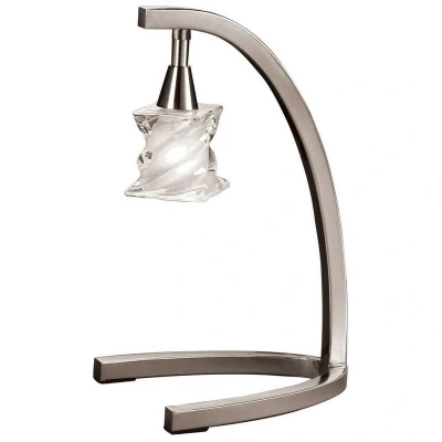 Image of Salomon Table Lamp 1 Light G9, Satin Nickel