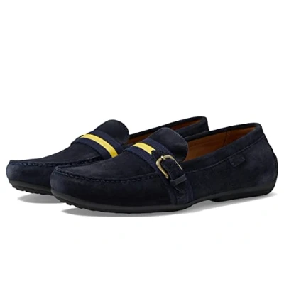 Image of POLO RALPH LAUREN Men&#039;s Riali Loafer, Navy, 6 UK