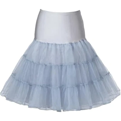 Image of Marco Paul S/M Grey 50&#039;s Petticoat Underskirt Retro Vintage Swing 1950&#039;s Rockabilly Halloween Costume Cosplay Slip Skirt Petticoats For Under Dress Fancy Adults Women Men