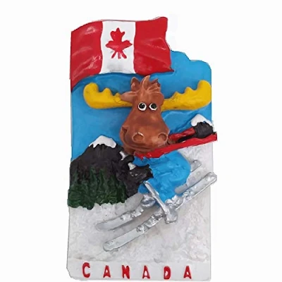 Image of 3D Canada fridge magnet souvenir gift,Home &amp; kitchen decoration magnetic sticker refrigerator collection