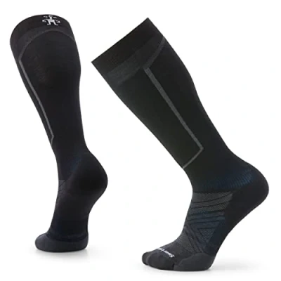 Image of Smartwool SKI Targeted Cushion OTC Socks Sports socks, Men&#039;s, Size: 5 7.5, Black