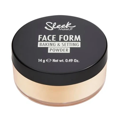 Image of Sleek MakeUP Face Form Baking &amp; Setting Powder, Loose Powder to Lock in Your MakeUP, Lightweight Formula, Light, 14g