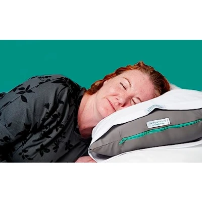 Image of The Waterproof &amp; Wipe Clean Pillow with a Hole [Made in England]