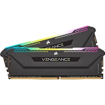 Image of Corsair VENGEANCE RGB PRO SL 16GB (2x8GB) DDR4 3600 (PC4 28800) C16 Desktop memory Black, CMH16GX4M2Z3600C16