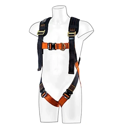 Image of Portwest Ultra 2 Point Harness, Size: S/M/L, Colour: Black/Orange, FP72K1RS/M/L