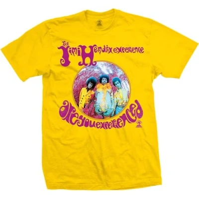 Image of Jimi Hendrix JHXTS19MY05 T Shirt, Yellow, XXL