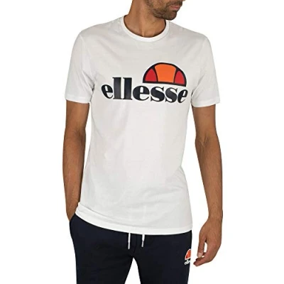 Image of ellesse Prado Men&#039;s T Shirt, mens, Shirt White (Optic White) XXL