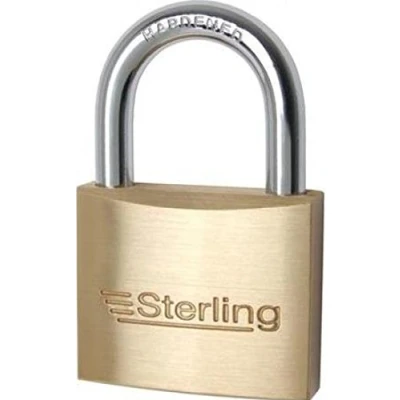 Image of Sterling BPL152 50mm Double Locking Brass Padlock