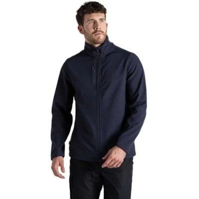 Image of Craghoppers Mens Expert Basecamp Jacket Softshell, Dark Navy, L