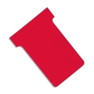 Image of Nobo A50 T Cards Red (Pack of 100)