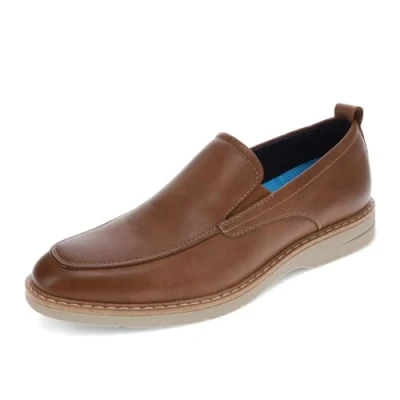 Image of Dockers Men&#039;s Domie Loafers Flat, Tan, 7.5 UK