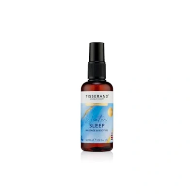 Image of Tisserand Aromatherapy Winter Sleep Massage and Body Oil with Lavender, Cedarwood, Bergamot Essential Oils 100% Pure Natural 100 ml