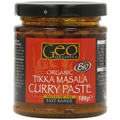 Image of Geo Organics Organic Tikka Curry Paste NAS Vegan 180g (2 pack)