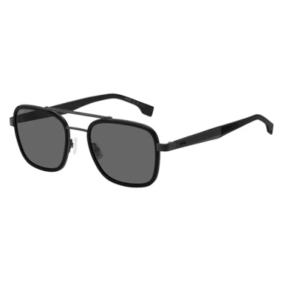 Image of Sunglasses Hugo Boss 1486/s col. 003/2k Man Round Matte black