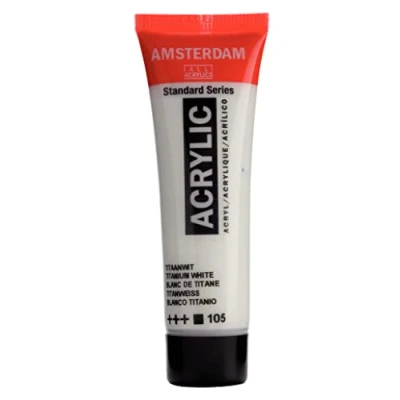Image of Amsterdam Royal Talens Acrylic 20ml White Titanium