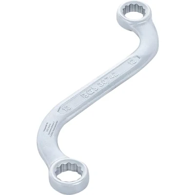 Image of BGS 30742 S Type Double Ring Spanner, 12 point x 13 mm