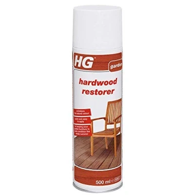 Image of 2 x Hardwood Restorer 500ML HG&quot;Hardwood Restorer&quot; has Been Developed Especially for maintaining and Protecting Garden Furniture.