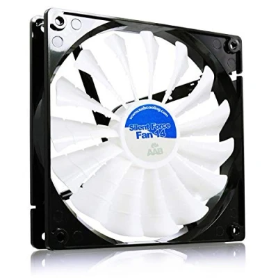Image of AABCOOLING Silent Force Fan 14 and Efficient 140mm with 4 Anti vibration Pads, Case Fan, Computer 12V, Air Cooler, Quiet 8.6 dB(A), 58.9 CFM, 600 RPM