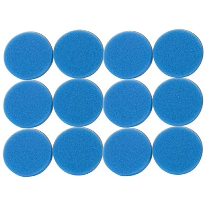 Image of LTWHOME Blue Coarse Foam Media Filter Pads Suitable For Eheim Classic 2217/600 2616171(Pack Of 12)