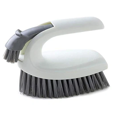 Image of Cleaning Brush,Scrub Brush for Scrubbing Bathroom Floor Carpet White