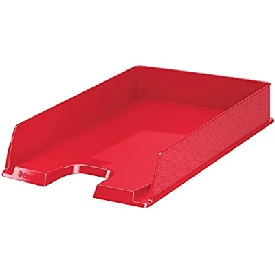 Image of Esselte 812100 Red Stackable Document Tray 342X250
