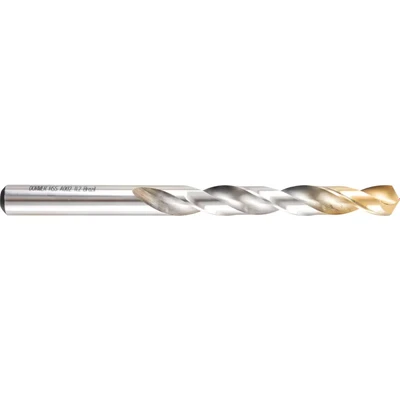 Image of Dormer A002 HSS High Speed Steel Jobber Drill Bit with 118 Degree Tin Tipped Split Point, Pack of 5pcs