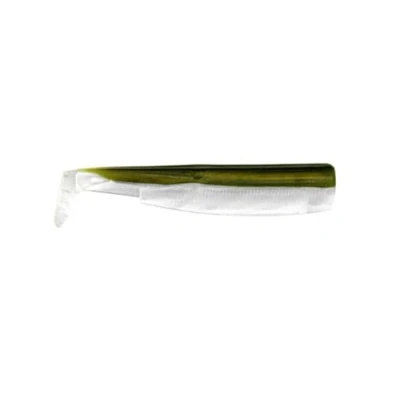 Image of FIIISH Black Minnow 3 Fishing Lure Bodies Green, Size 120