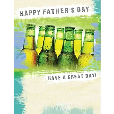 Image of Piccadilly Greetings Traditional Father&#039;s Day Card 8 x 6 inches