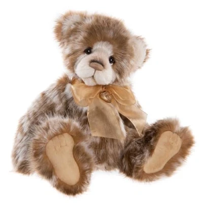 Image of Charlie Bears 2024 Mastermind Plush Teddy Bear Paws Cute Toy Animal Stuffed Weighted Collectable Alpaca Plumo